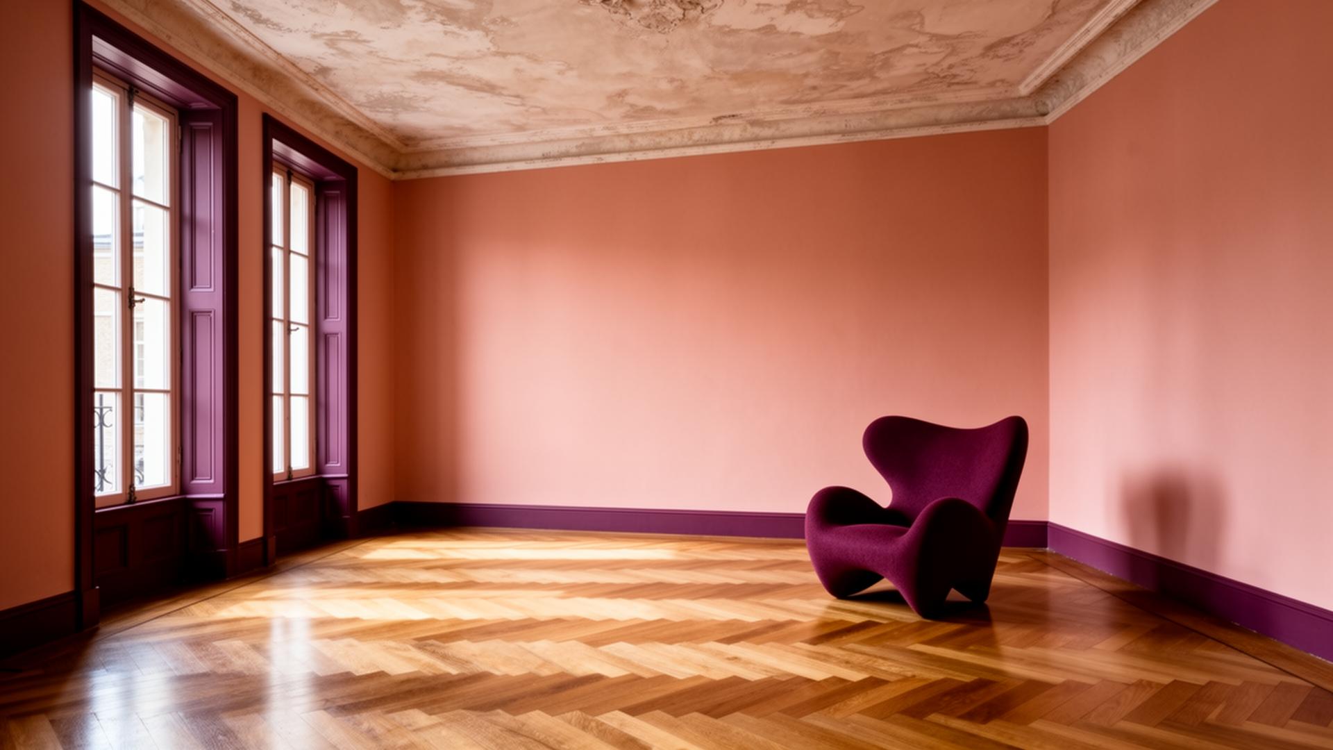 A renovated period townhouse living room